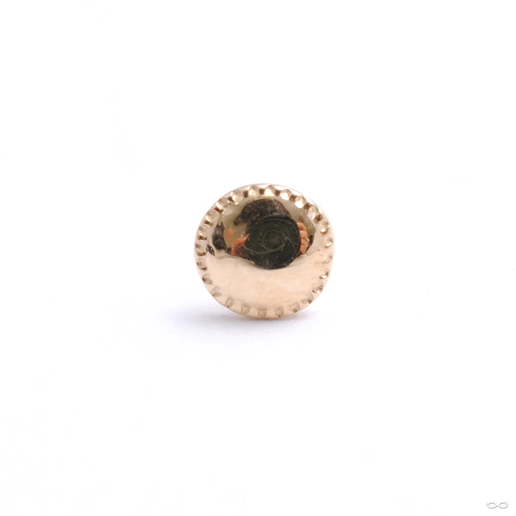 Alpha 01 Press-fit End in Gold from Tether Jewelry - Image 3