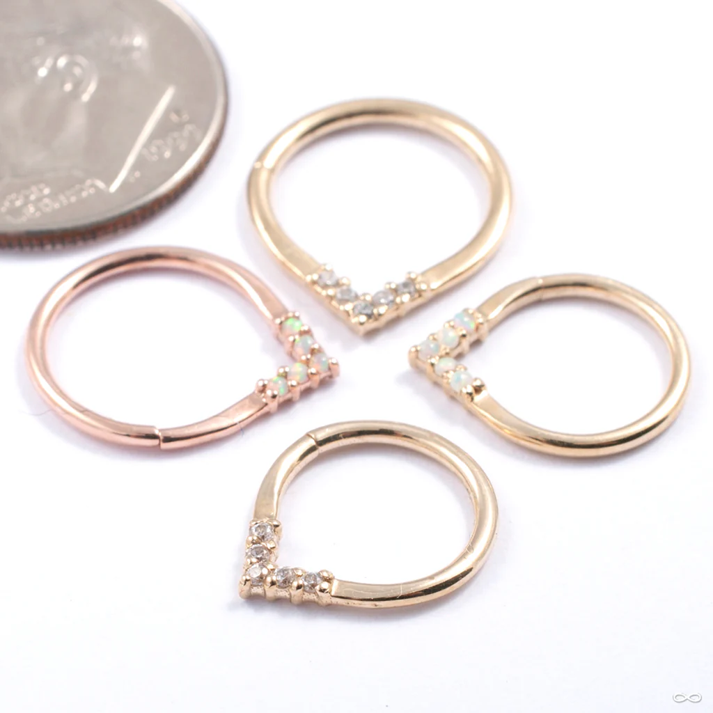 Apex Seam Ring in Gold from Tawapa