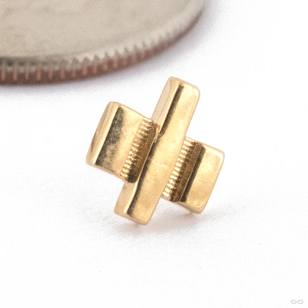 Astra Press-fit End in Gold from Quetzalli