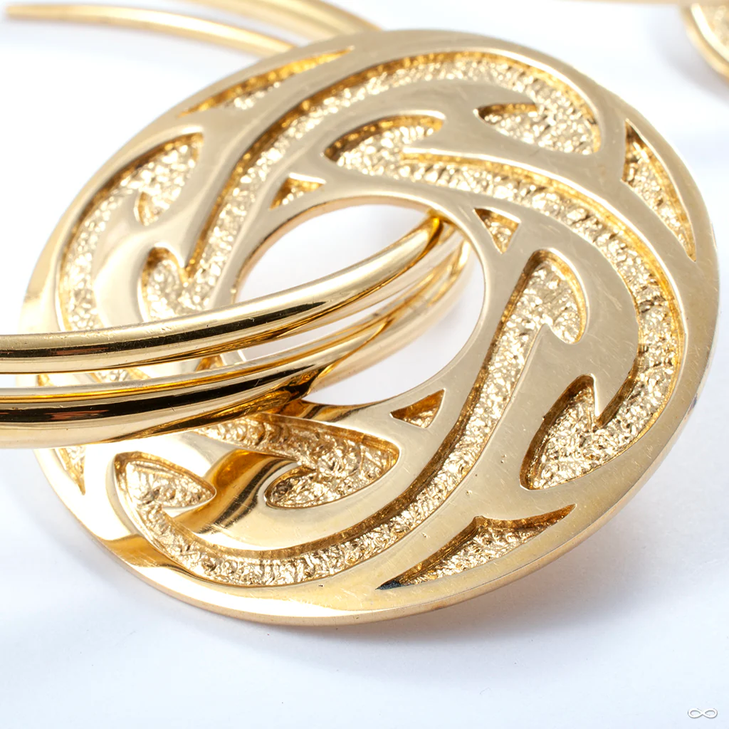 Ban Chiang Solar Discs in Brass from Diablo Organics - Image 2
