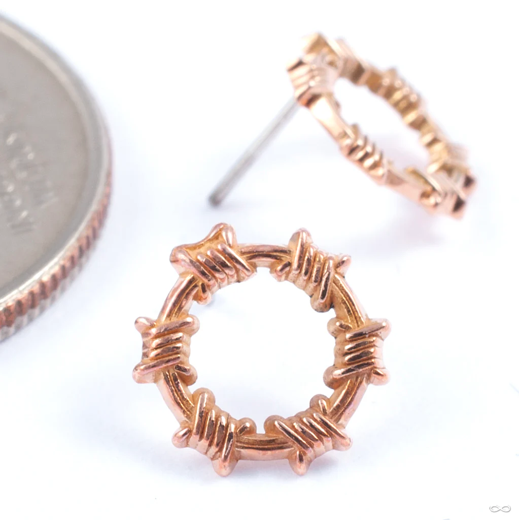 Barbie Press-fit End in Gold from Maya Jewelry - Image 2