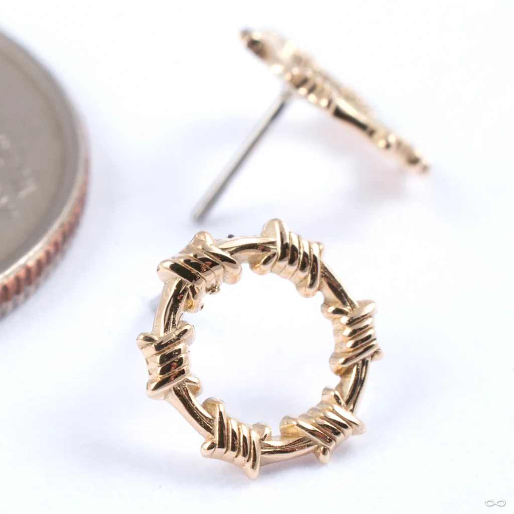 Barbie Press-fit End in Gold from Maya Jewelry - Image 4