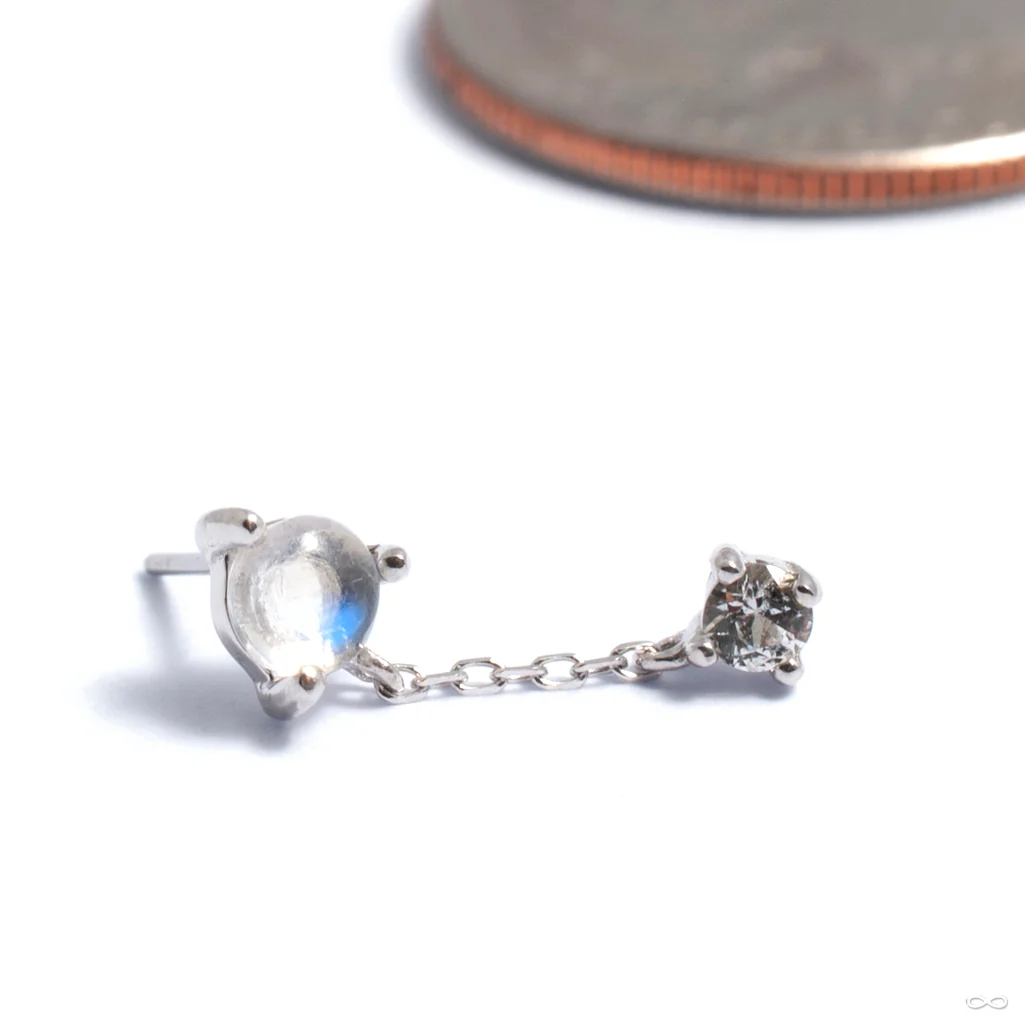 Bianca Press-fit End in Gold from Buddha Jewelry - Image 3