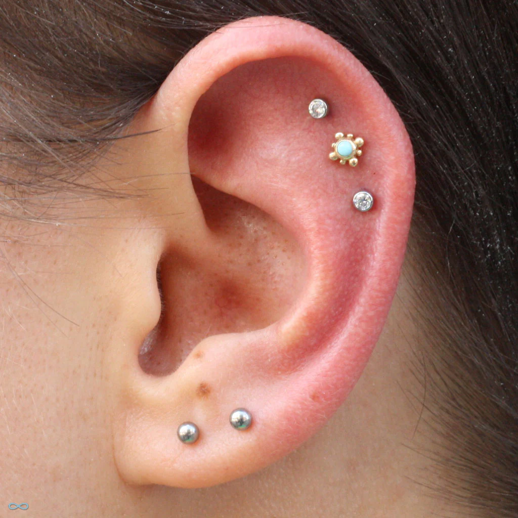 Bindi Press-fit End in Gold from LeRoi - Image 27