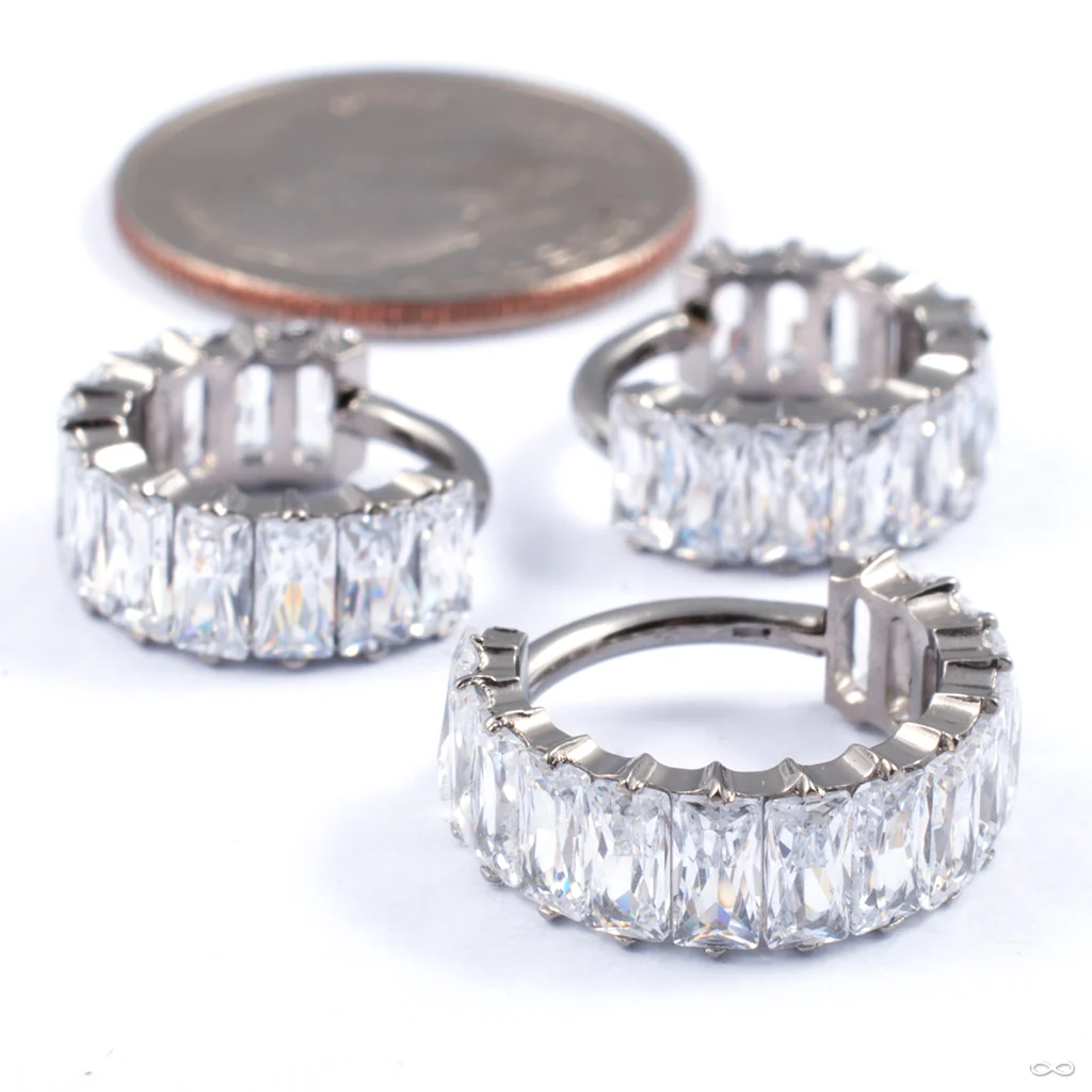 Bling Gem Clicker in Titanium from Diablo Organics