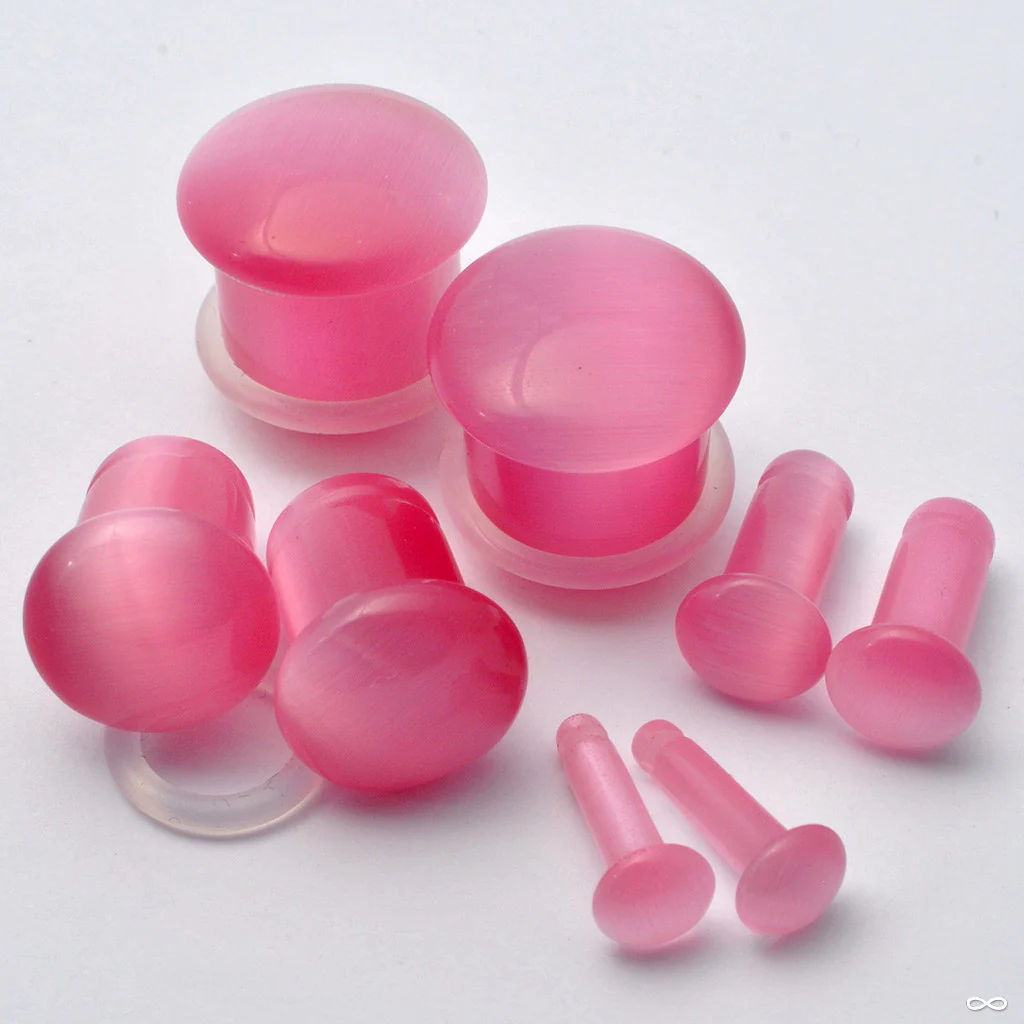 Bubblegum Cat Eye Plugs from Oracle