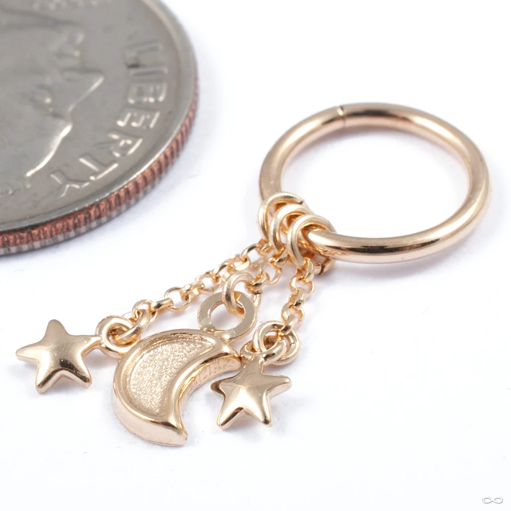 Buenas Noches Seam Ring in Gold from Hialeah - Image 2