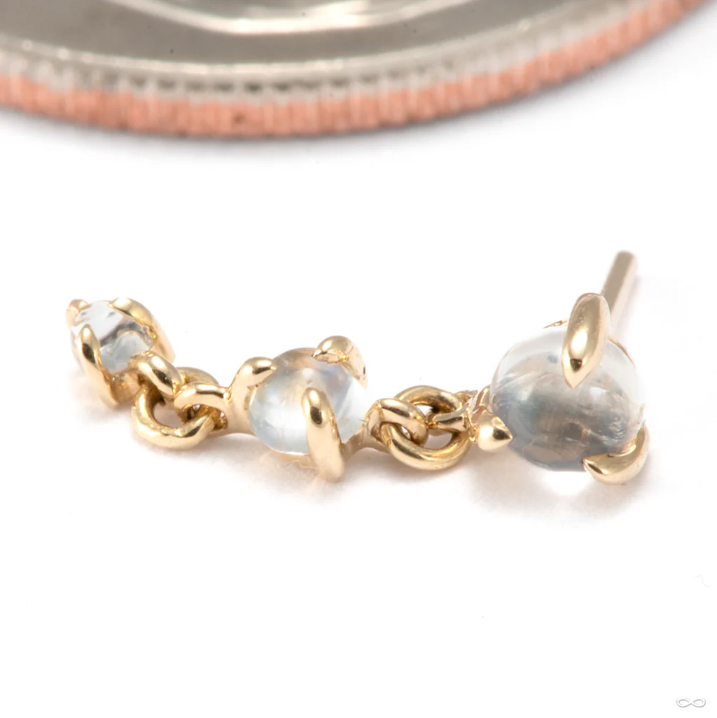 Cascade 3 Press-fit End in Gold from Modern Mood - Image 5