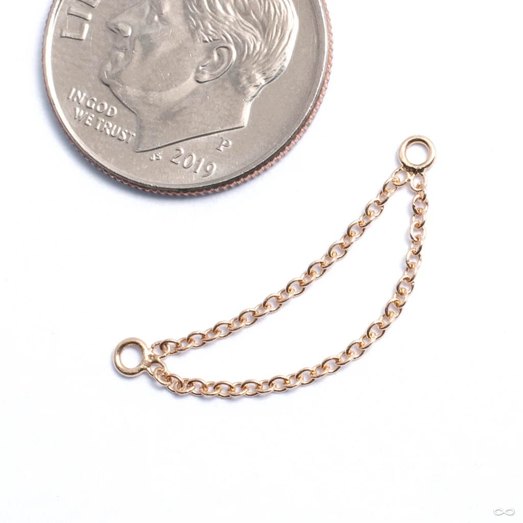 Cavo II Chain in Gold from LeRoi - Image 4