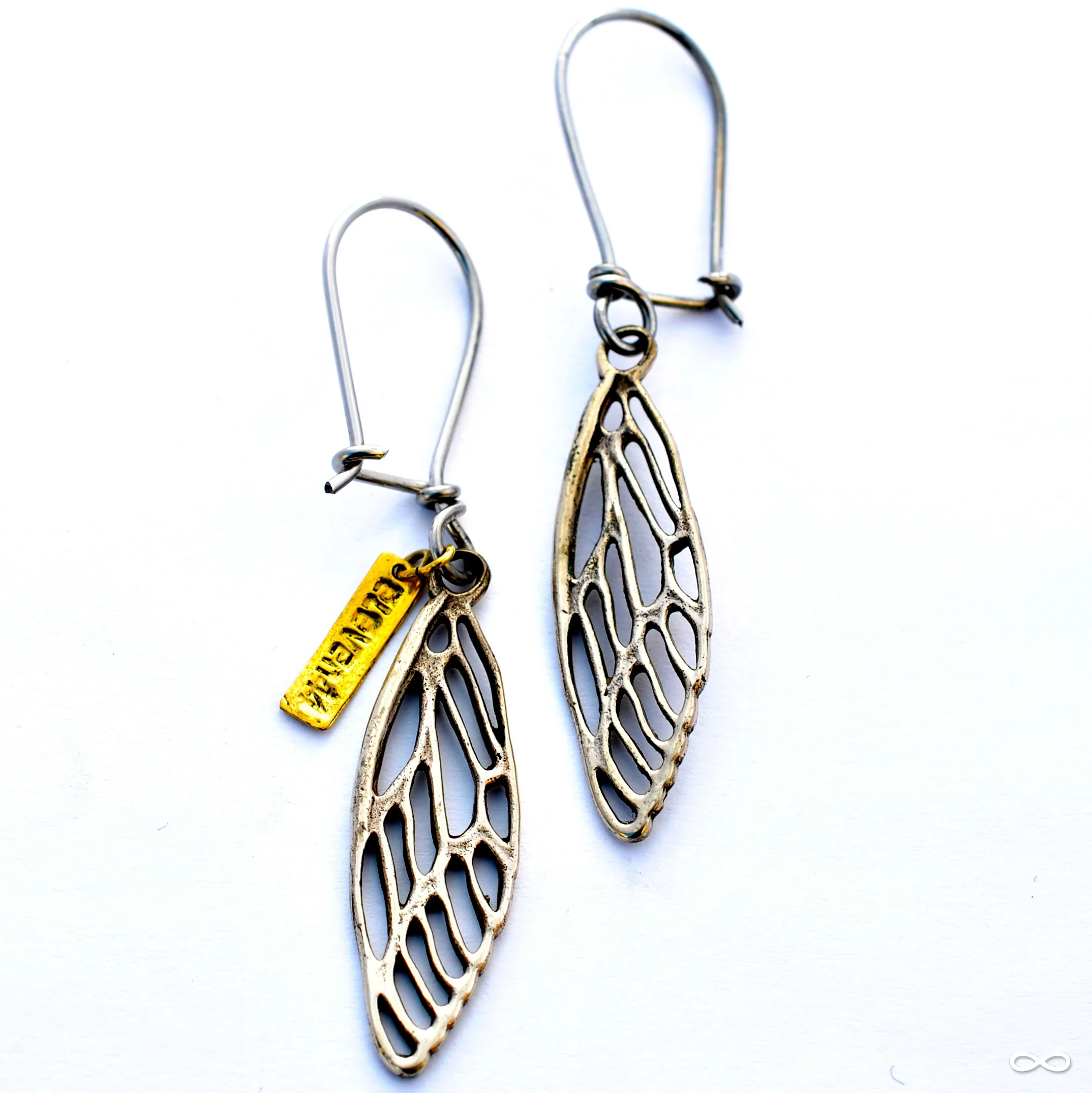 Cicada Wing Earrings from Eleven44 - Image 3