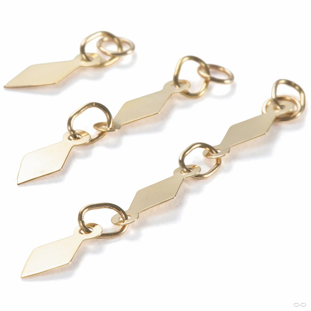 Circus Circus Charm in Gold from Hialeah