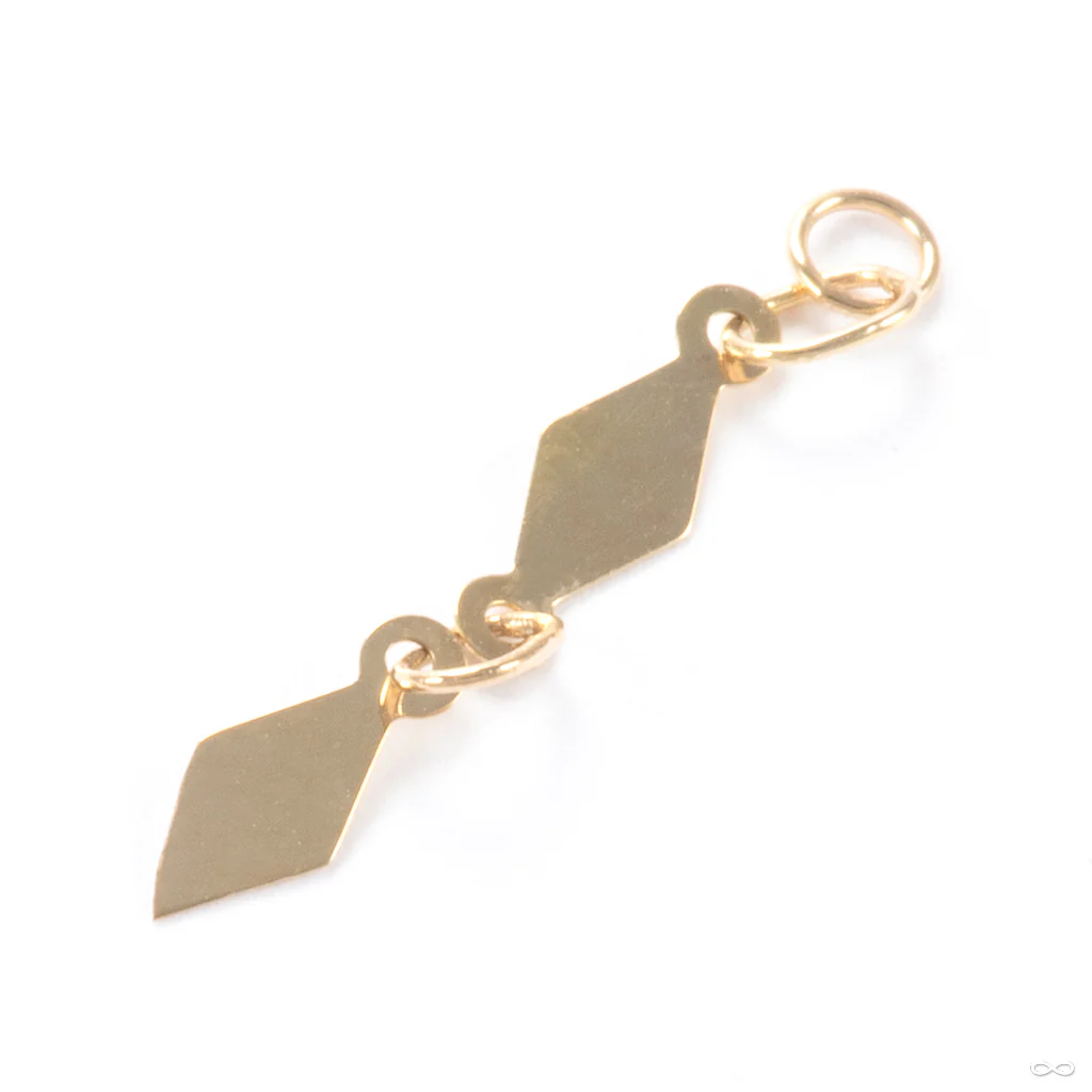 Circus Circus Charm in Gold from Hialeah - Image 3