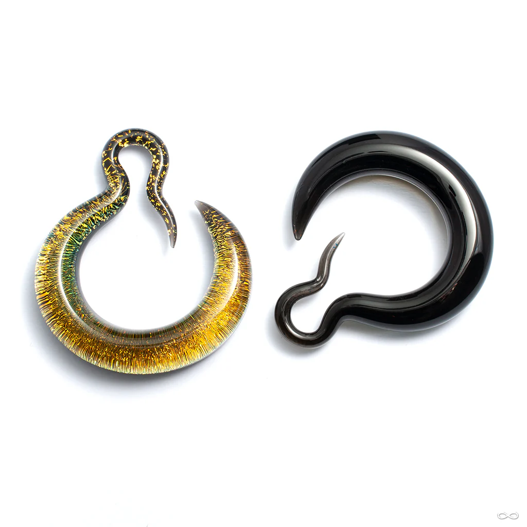 Crescent Dichroic Hoops from Gorilla Glass - Image 6