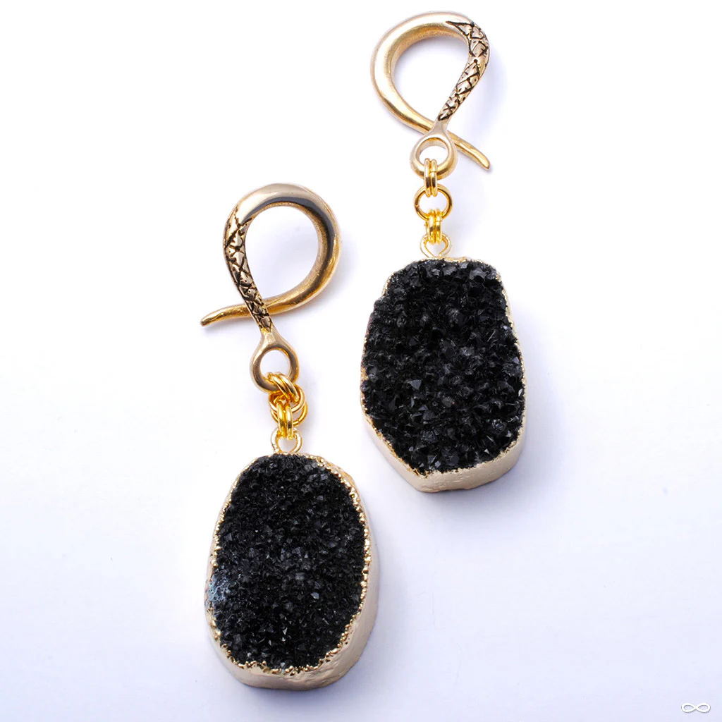 Crossovers with Black Druzy from Oracle