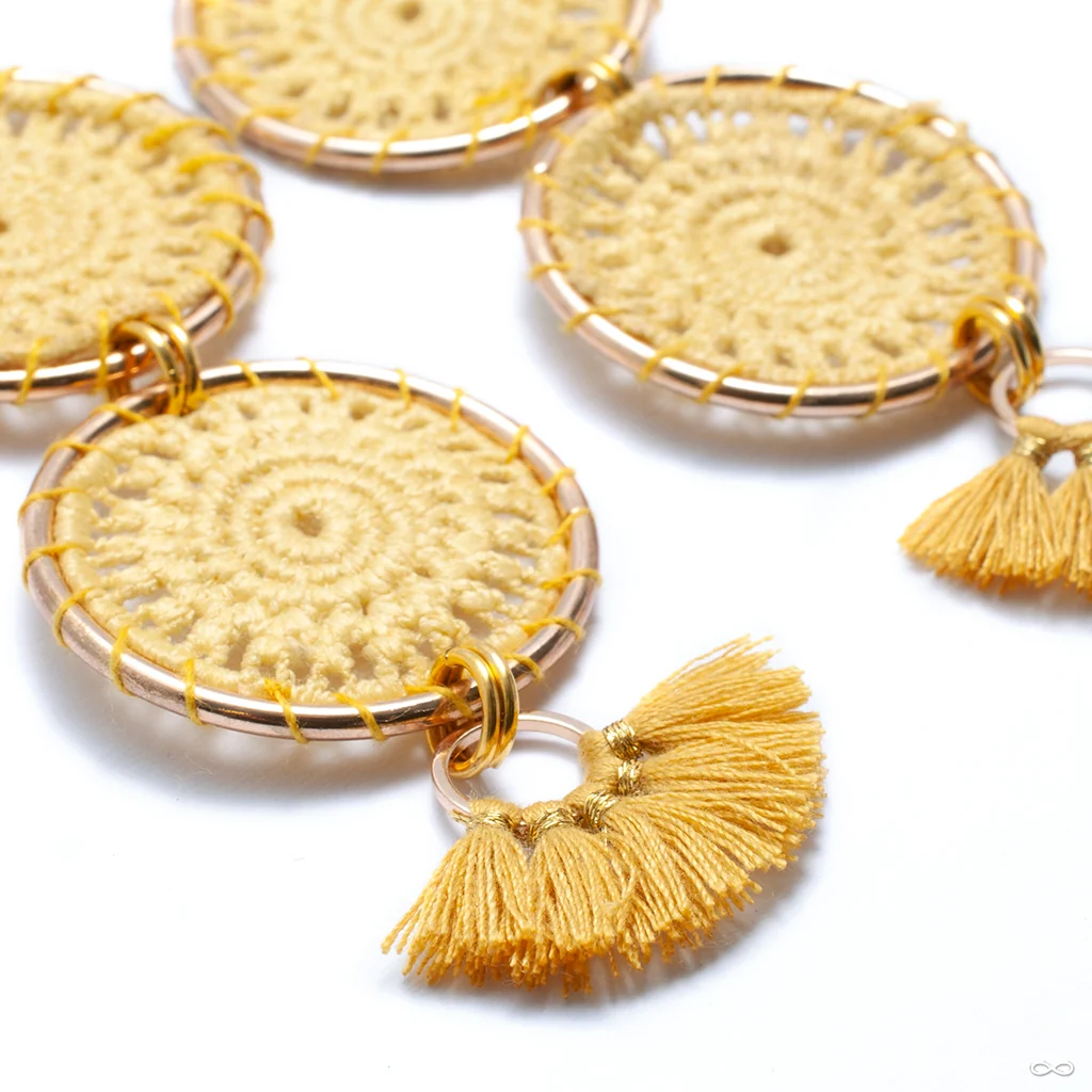 Crossover with Double Woven Ring and Fan Tassel from Oracle - Image 3