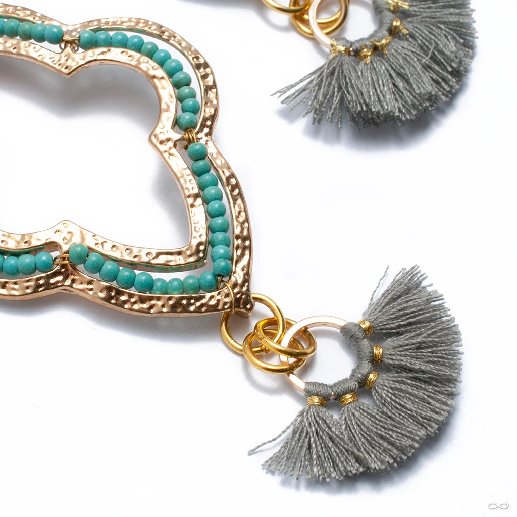 Crossover with Ornate Stamped Metal and Fan Tassel from Oracle - Image 3