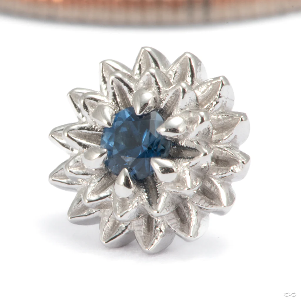 Dahlia Press-fit End in Gold from Tether Jewelry - Image 3