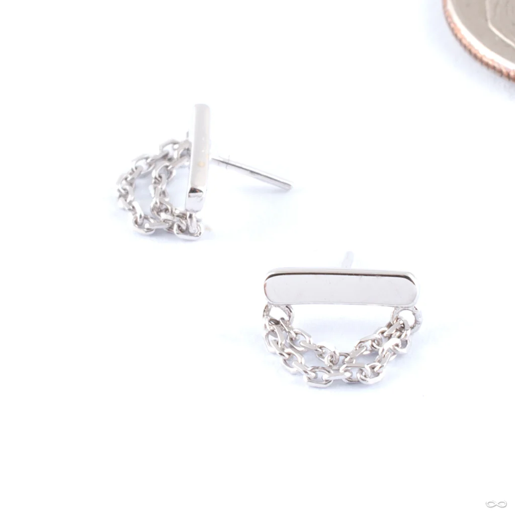 Daria Press-fit End in Gold from Junipurr Jewelry - Image 3