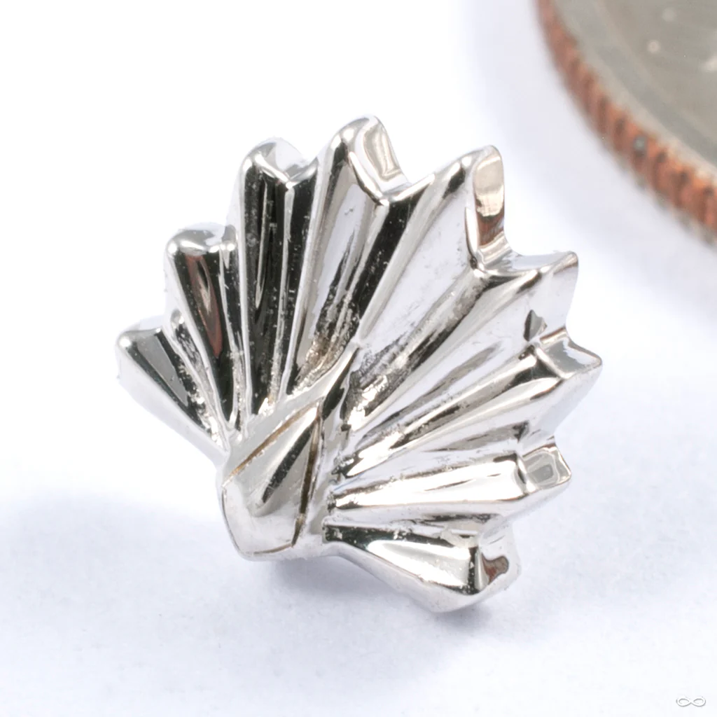 Deco Press-fit End in Gold from Tether Jewelry - Image 2