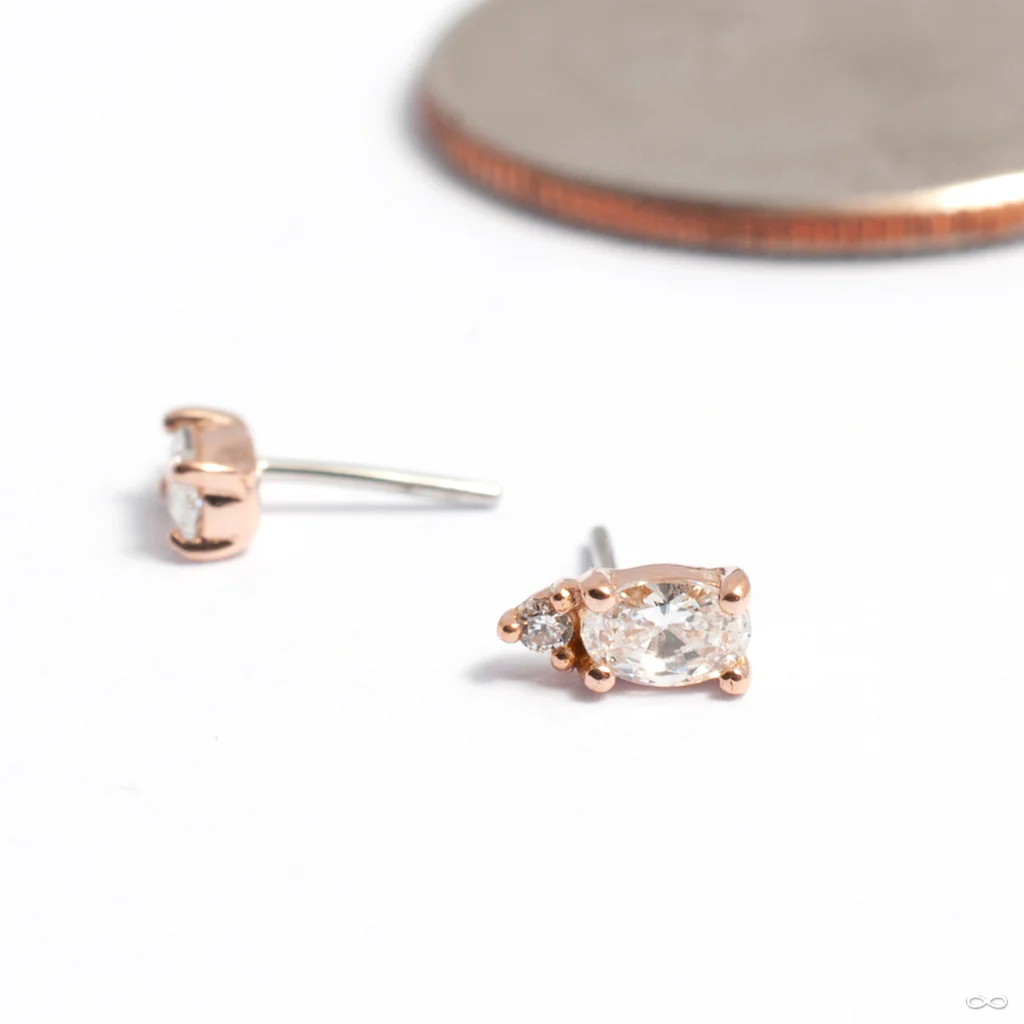Desden Press-fit End in Gold from Buddha Jewelry - Image 4