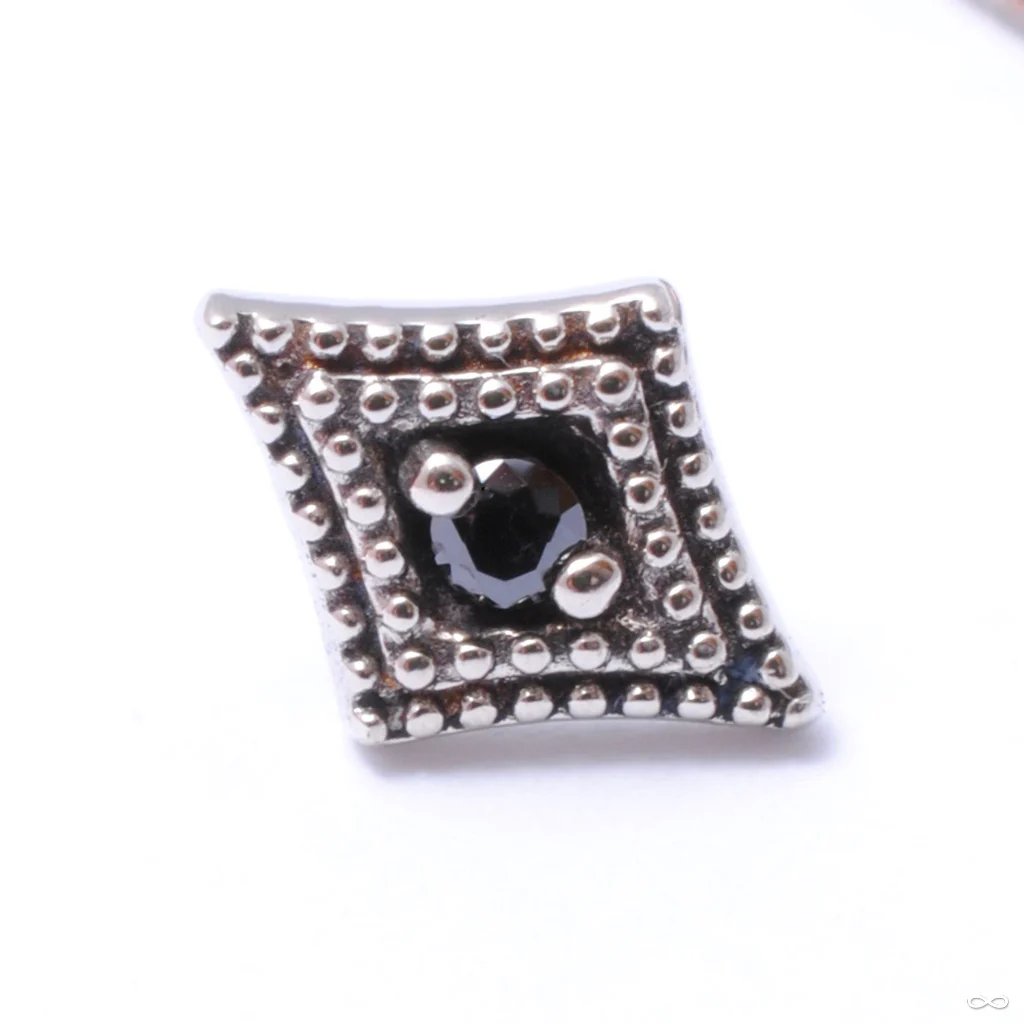 Diamond Double Millgrain Press-fit End in Gold from LeRoi - Image 4