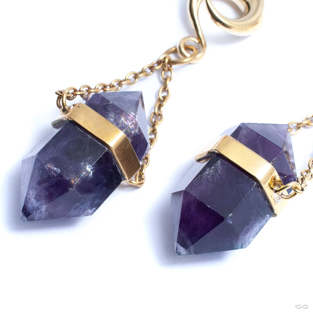 Double Terminated Fluorite Dangles from Diablo Organics - Image 2