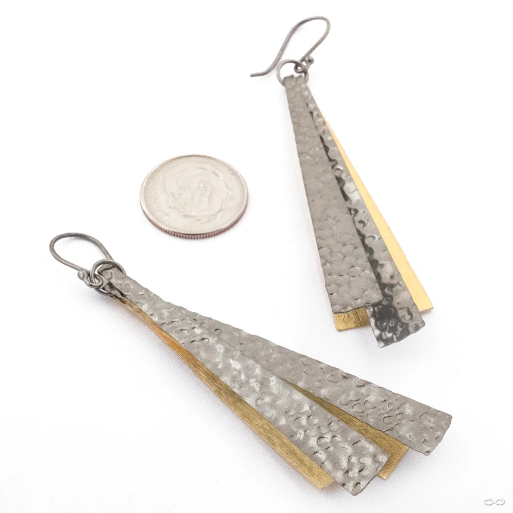 Drape Earrings from Diablo Organics