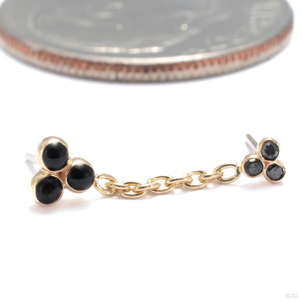 Duplex Double Press-fit End in Gold from Pupil Hall - Image 4