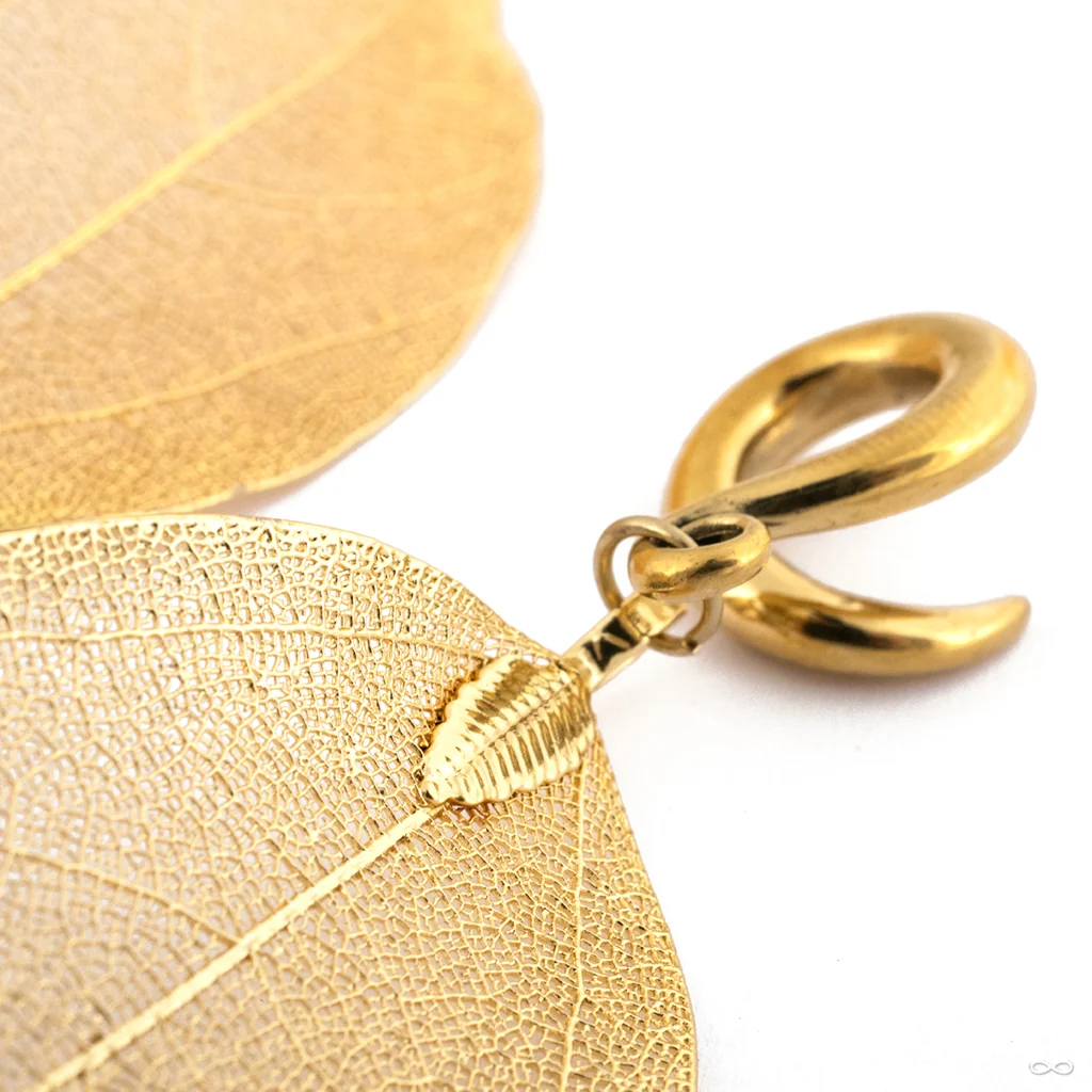 Electroplated Leaf Weights with Brass Coils from Uzu Organics - Image 2