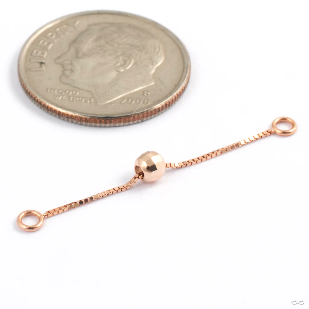 Elixir Chain in Gold from Quetzalli