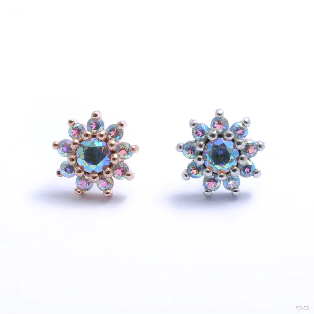 Eloise Press-fit End in Gold from Buddha Jewelry