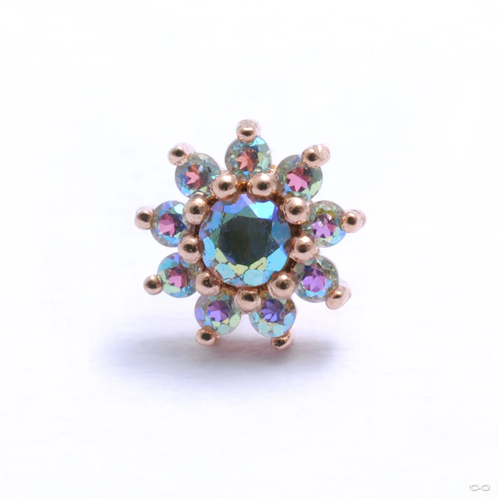 Eloise Press-fit End in Gold from Buddha Jewelry - Image 2