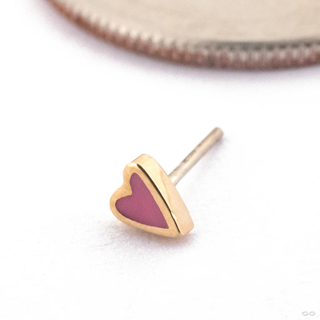 Enamel Ticker Press-fit End in Gold from Pupil Hall - Image 4