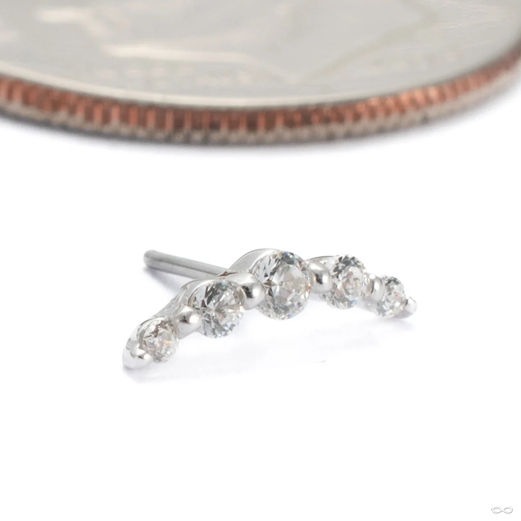Eternal Press-fit End in Gold from Buddha Jewelry - Image 3