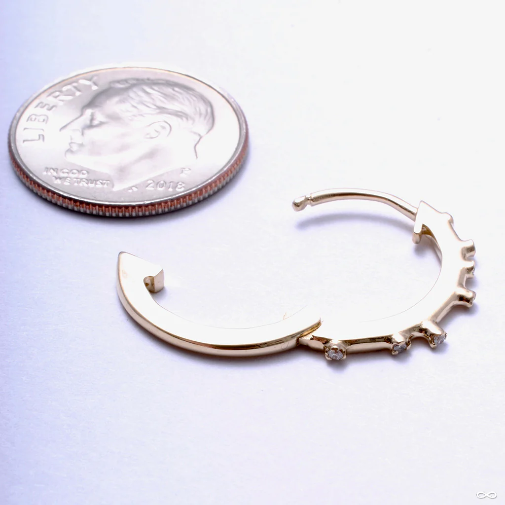 Everythingness Outward-facing Clicker in Gold from Pupil Hall - Image 4