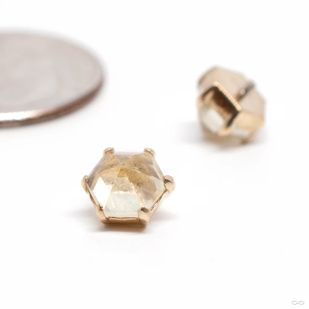 Family Ghost Threaded End in Gold from Pupil Hall - Image 5