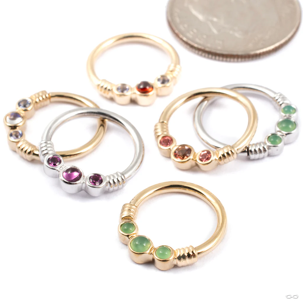 Faraway Seam Ring in Gold from BVLA