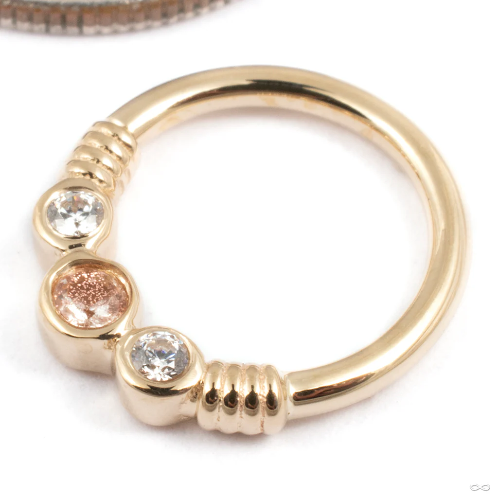 Faraway Seam Ring in Gold from BVLA - Image 10