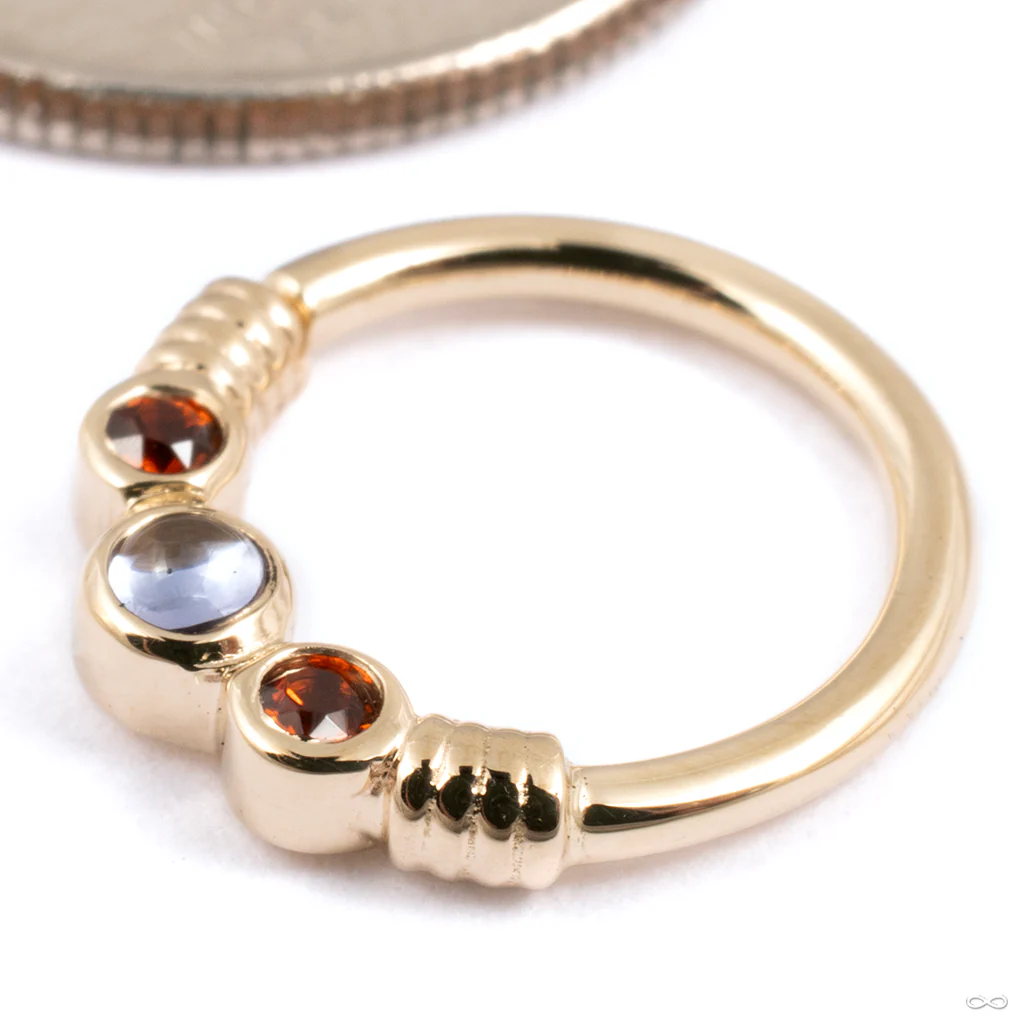 Faraway Seam Ring in Gold from BVLA - Image 14