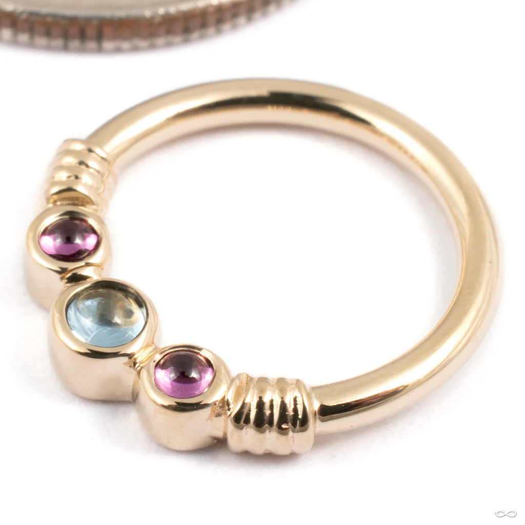 Faraway Seam Ring in Gold from BVLA - Image 6