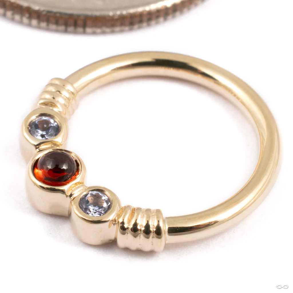 Faraway Seam Ring in Gold from BVLA - Image 9
