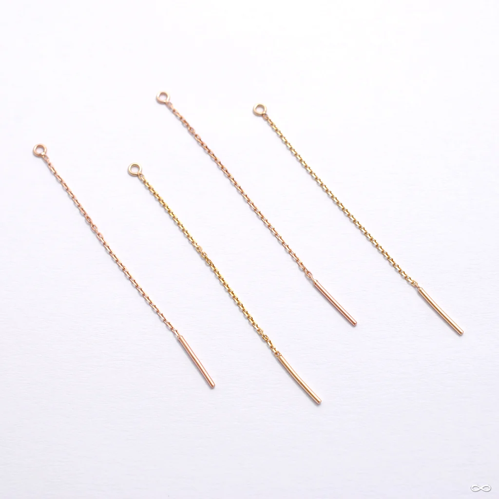 Faux Threader Charm in Gold from Pupil Hall