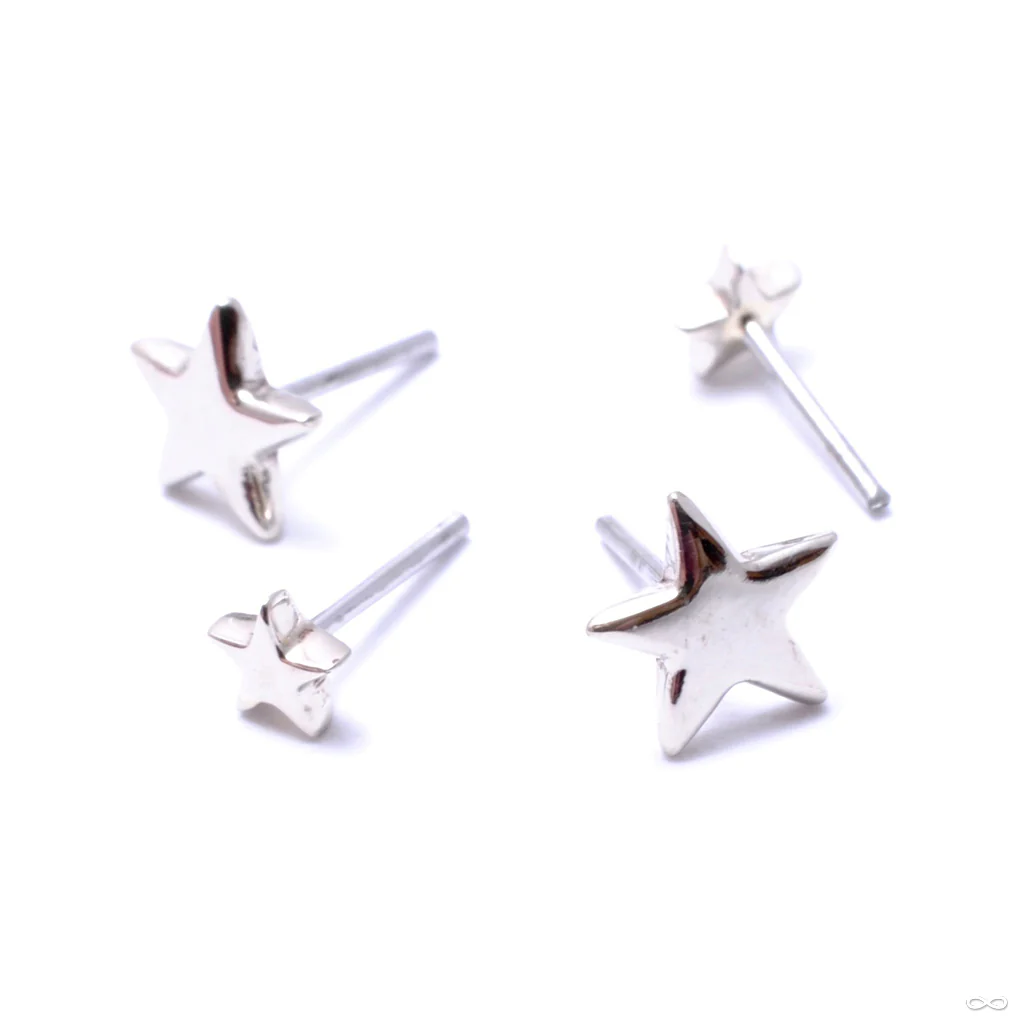 Flat Star Press-fit End in Gold from LeRoi - Image 3