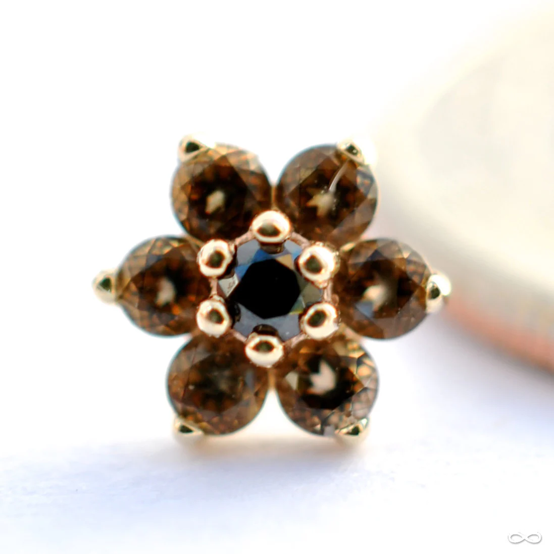 Flower Press-fit End in Gold from BVLA - Image 3