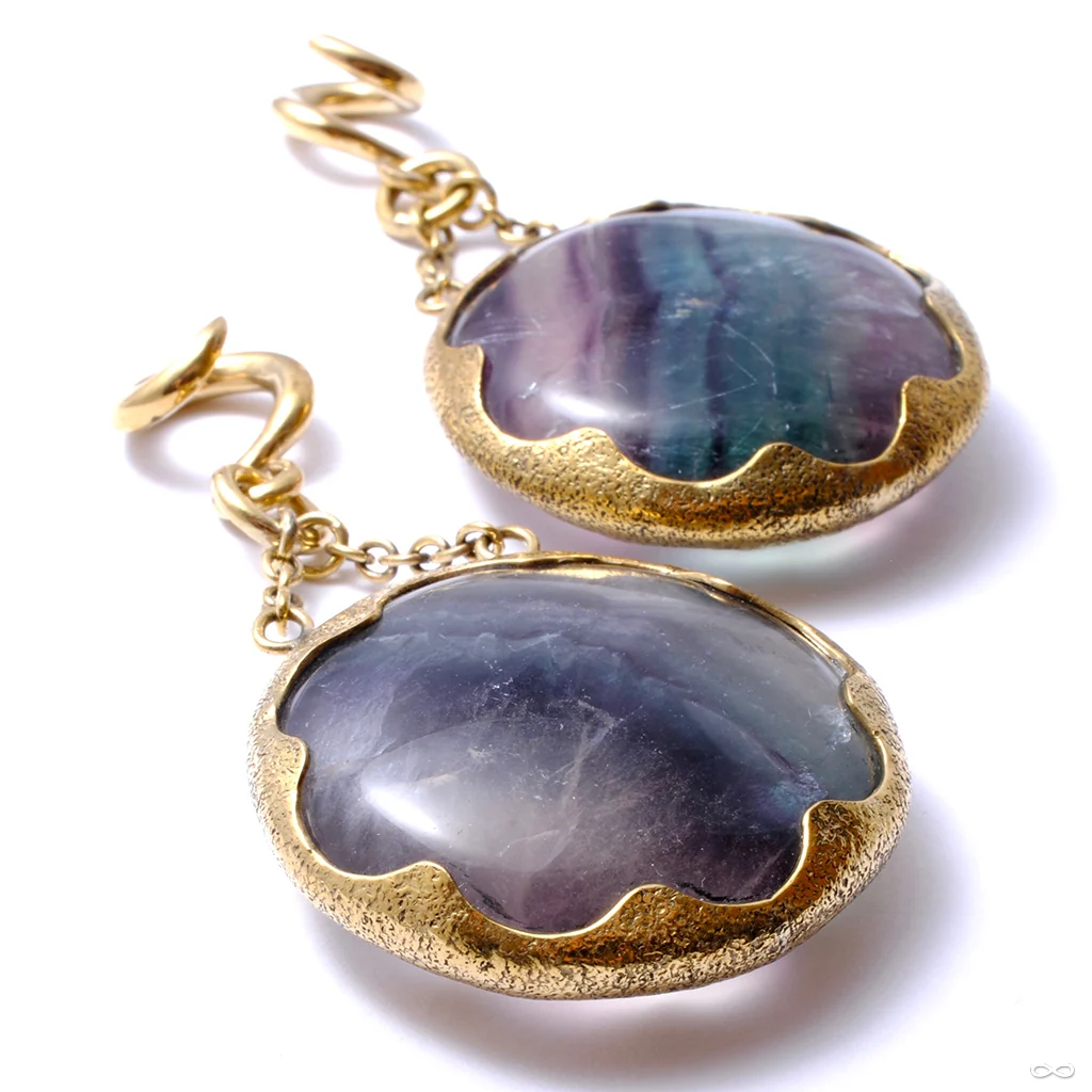 Fluorite Cushion Dangles from Diablo Organics - Image 2