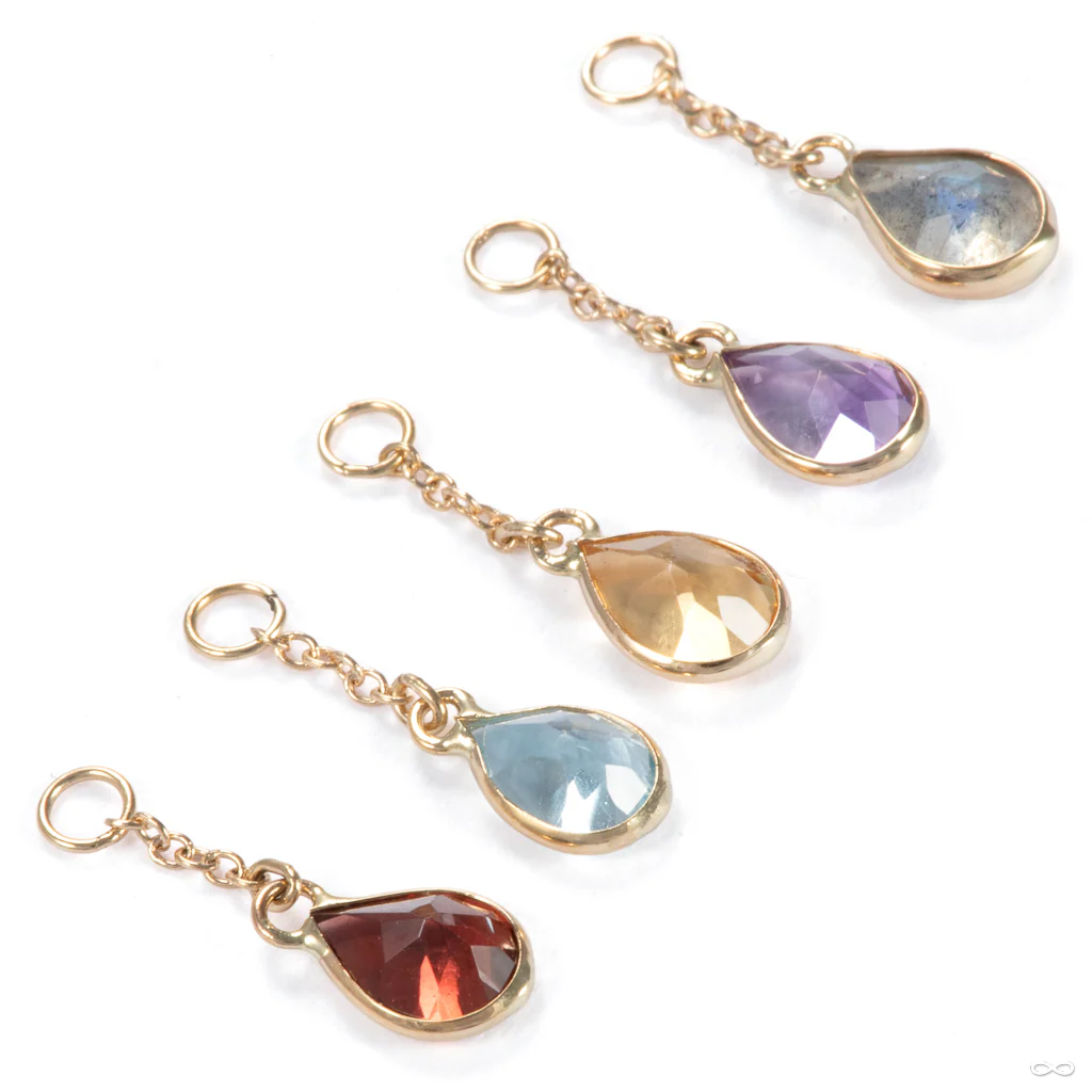 Fruta Charm in Gold from Hialeah