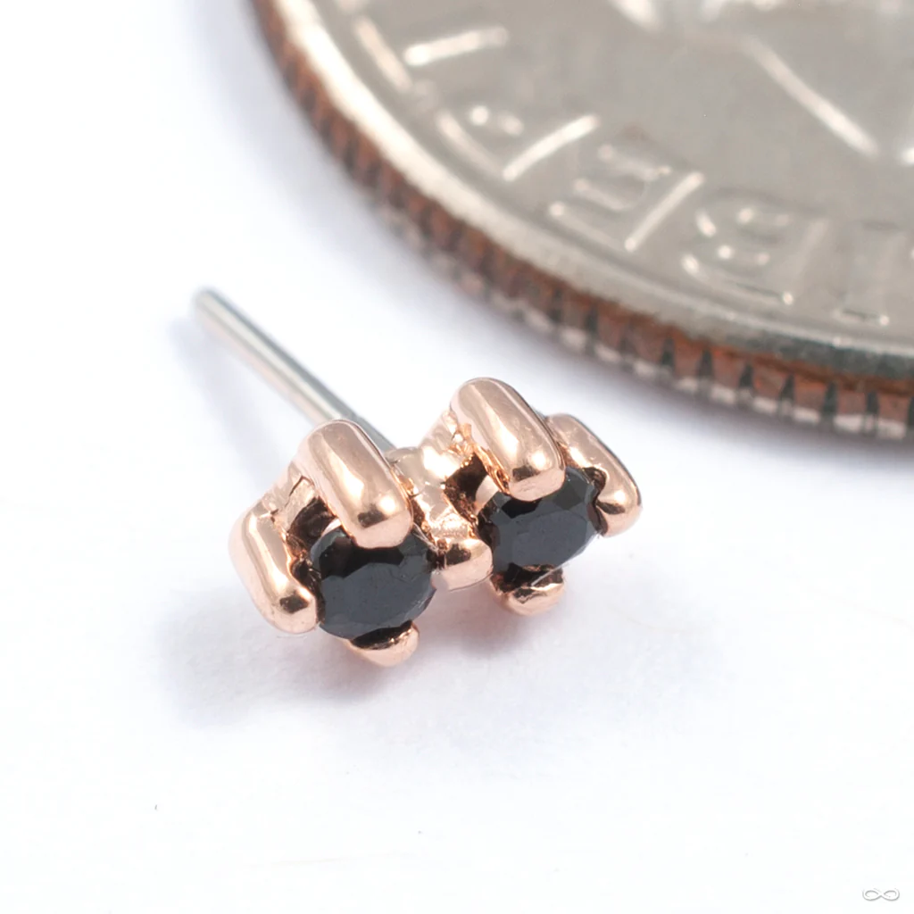 Gala Press-fit End in Gold from Quetzalli - Image 2