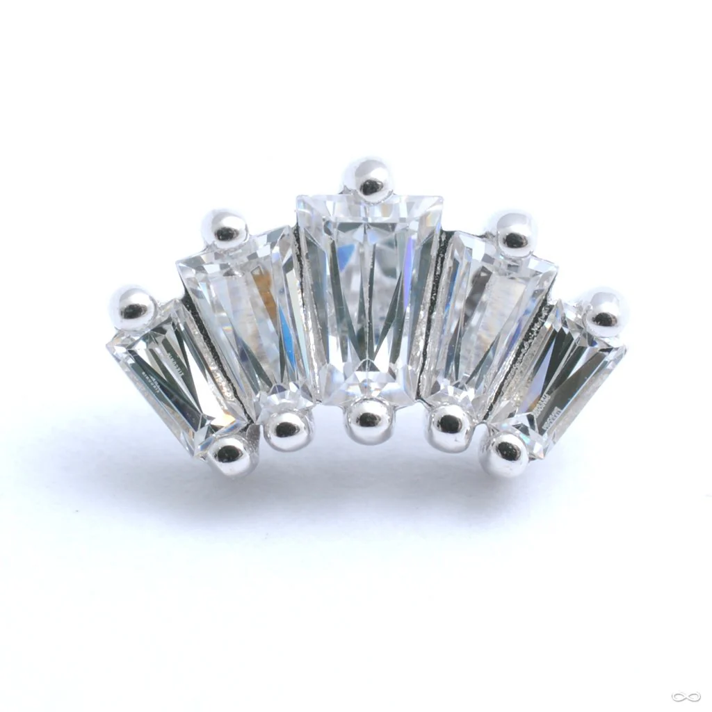 Gemma Press-fit End in Gold from Buddha Jewelry - Image 3