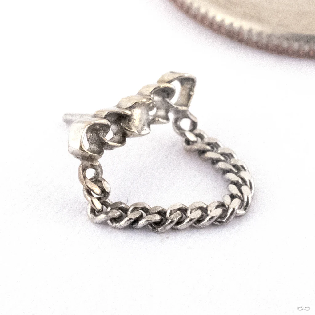 Infinity Press-fit End in Gold from Maya Jewelry - Image 2
