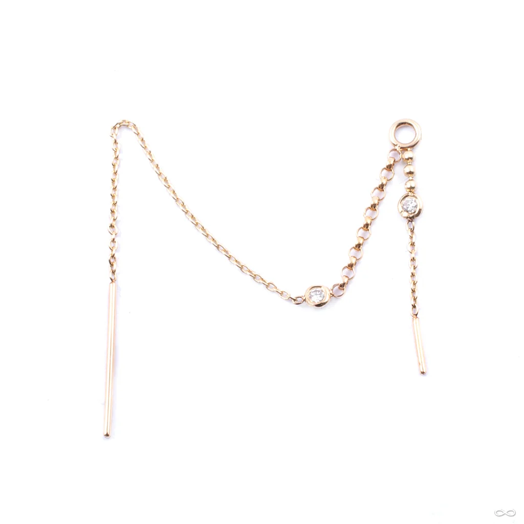 Instant Connection Threader Charm in Gold from Pupil Hall - Image 6